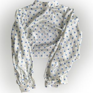 River Island Turtleneck Silk Top